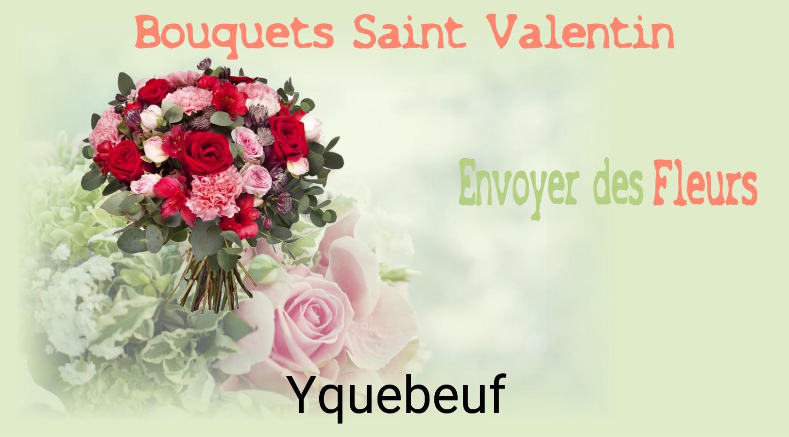 Roses de Saint-Valentin livrées à Yquebeuf
